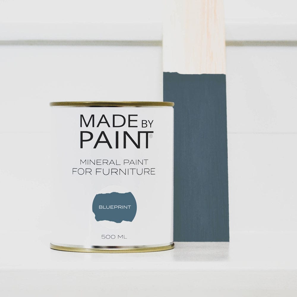 Blueprint' Mineral Paint, Made By Paint, 500ml (Navy) - Fuller's Flips